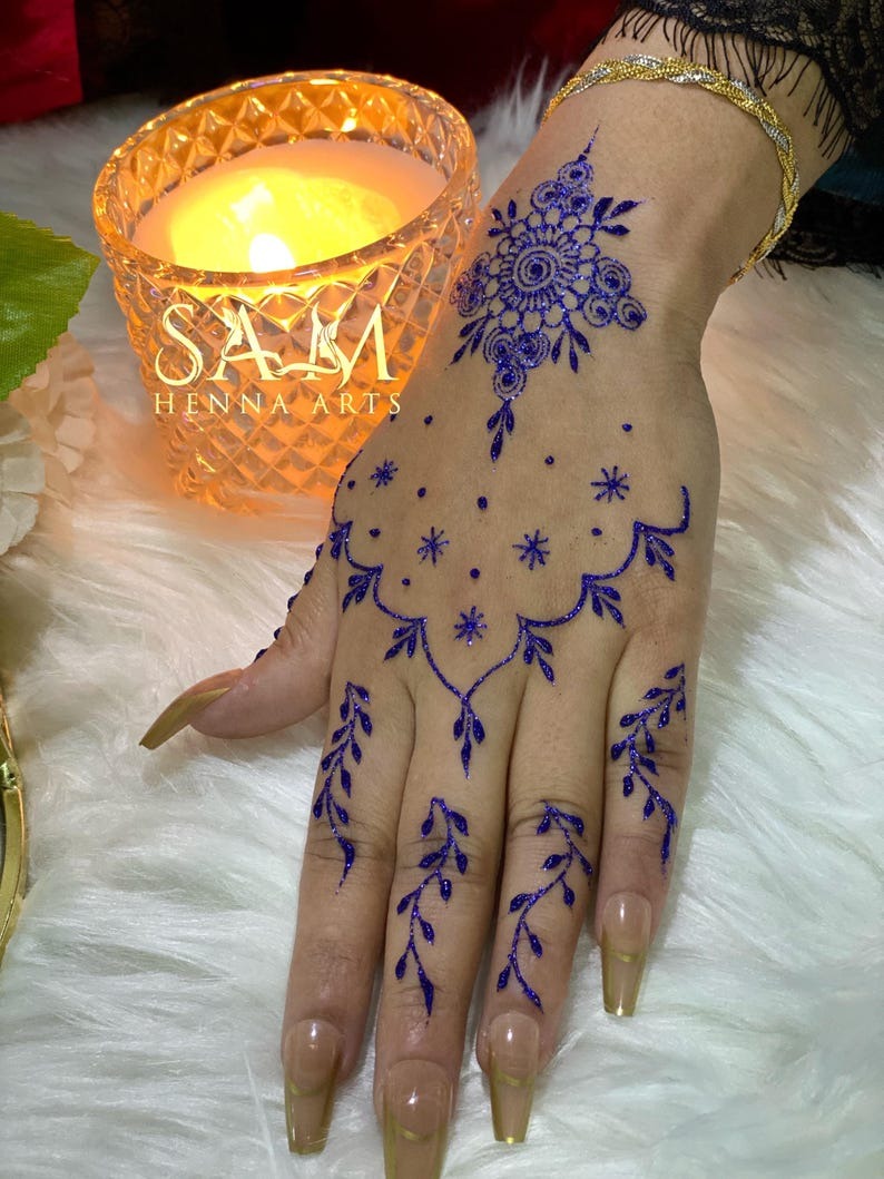 Pack of 3 Glitter Henna | Enhance the Eid Festive