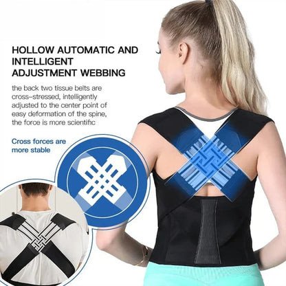 ADJUSTABLE BACK POSTURE BELT | Unisex