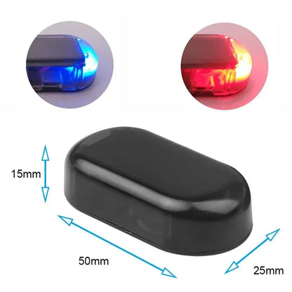 Vehicle mounted solar anti-theft light