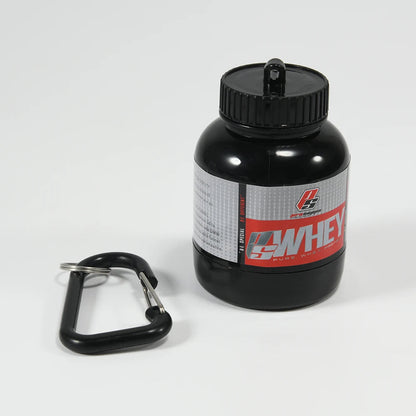 Mini Portable Protein Powder Key Chain