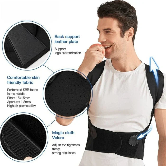 ADJUSTABLE BACK POSTURE BELT | Unisex