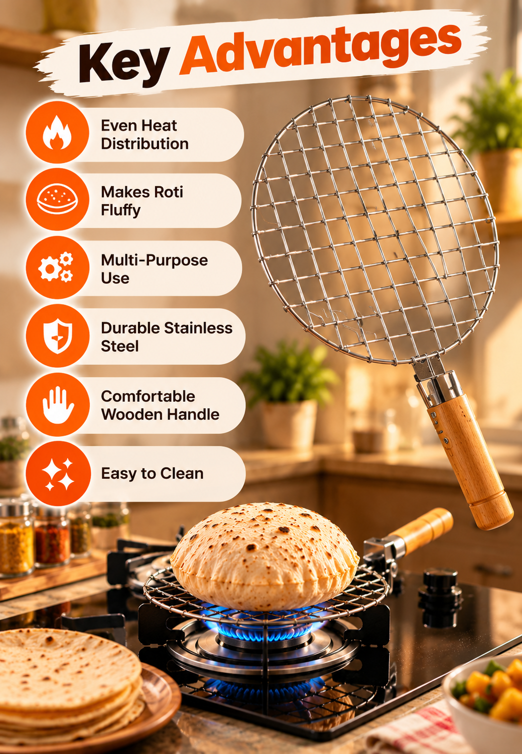 Multi-Purpose Round Grill – ViralPick