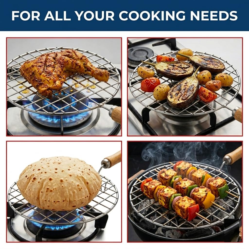 Multi-Purpose Round Grill – ViralPick