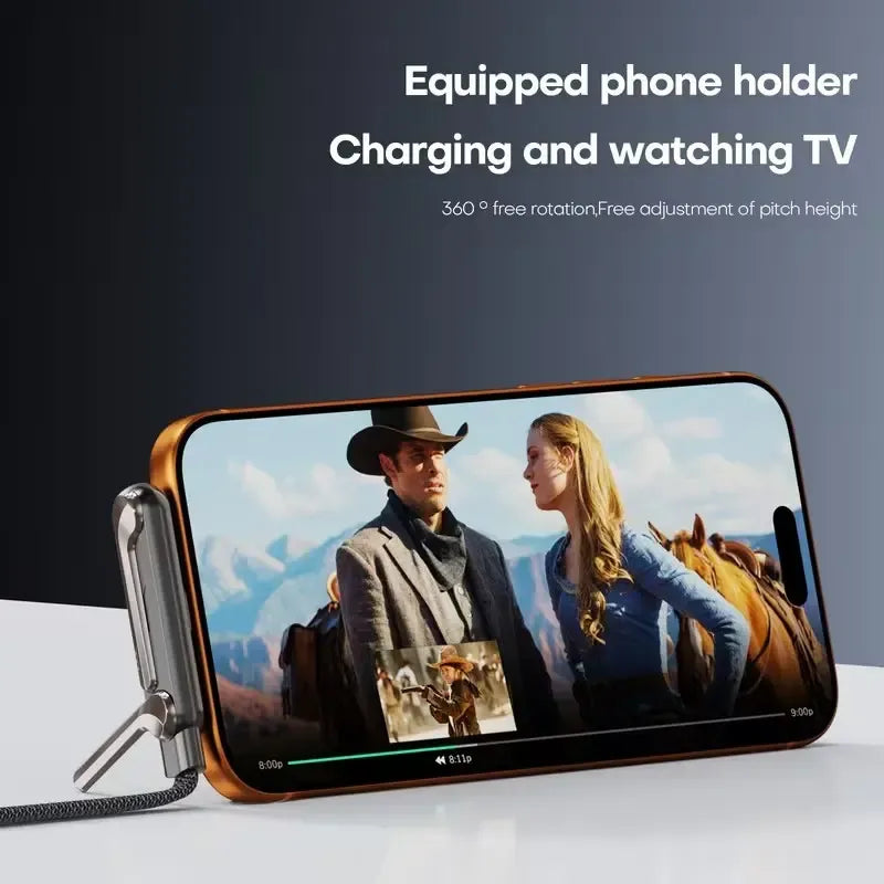 2 In 1 Type C Fast Charging Cable+Mobile Stand (240W)