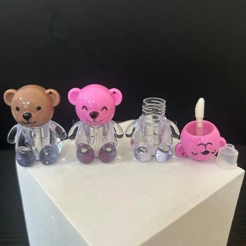 Teddy bear  Lip gloss Key Chain