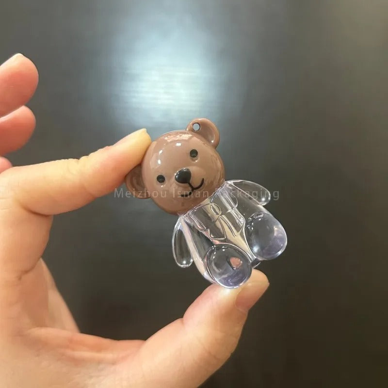 Teddy bear  Lip gloss Key Chain